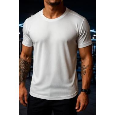 Imagem de Camiseta dry fit Masculino - Kyros, Branco, P