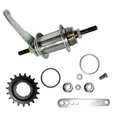 Imagem de Cubo com freio Contra pedal Cromado - Falcon