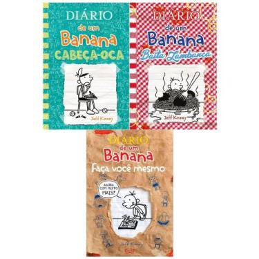 Imagem de Coleção Diário de um Banana - CABEÇA-OCA + BAITA LAMBANÇA + FAÇA VOCÊ 