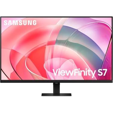 Imagem de SAMSUNG Monitor de alta resolução 4K UHD série ViewFinity S7 (S70D) de 27 polegadas com HDR10, várias portas, suporte de fácil configuração, cuidados oftalmológicos avançados, LS27D702EANXGO, 2024