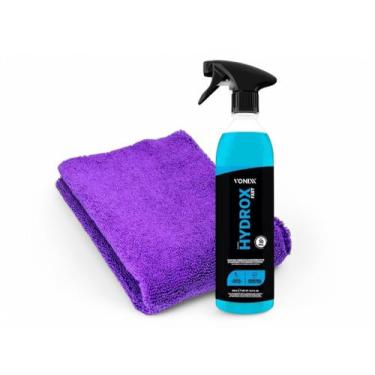 Imagem de Kit Coating Cerâmico Carro + Toalha Microfibra Zacs - VONIXX