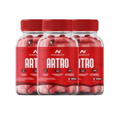 Imagem de Nanovit, Nanovit Artro - Cúrcuma + Colágeno + Condroitina 60 caps (3)