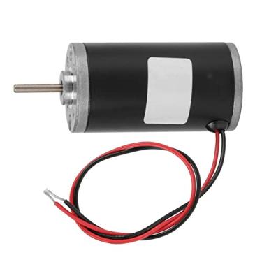 Imagem de Akozon 31ZY Motor de Escova de Carbono DC Magnético Permanente de Alta Velocidade, CW/CCW 24V 5000rpm para Gerador DIY (#06)