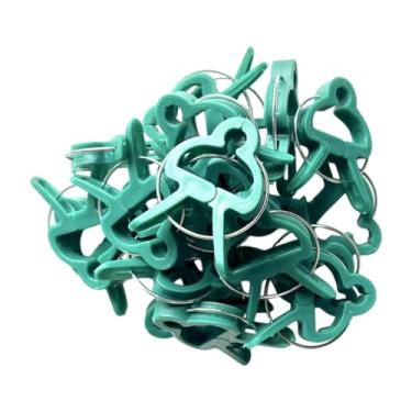 Imagem de Ioensy 20x Clipes de planta de jardinagem Ferramentas de cultivo na vertical Clipes Salbing Plants Glamps para flores de jardim de jardim de estufa Garden, 20x Pequeno