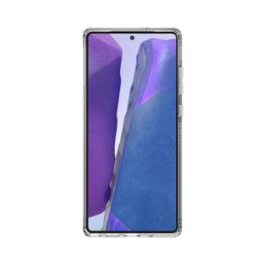 Imagem de tech21 Capa para celular Evo Clear para Samsung Galaxy Note20 5G - Propriedades antimicrobianas de combate a germes higienicamente limpa com proteção contra quedas de 3 metros