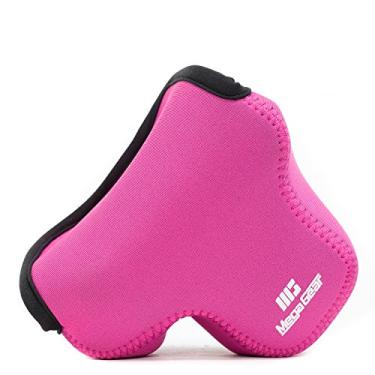 Imagem de MegaGear Capa de Neoprene Ultra Leve Compatível com Olympus Pen E-PL10, E-PL9, E-PL8, Hot Pink