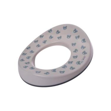 Imagem de Assento Infantil Redutor Sanitário Com Borracha Plasútil, Urso Lúdico