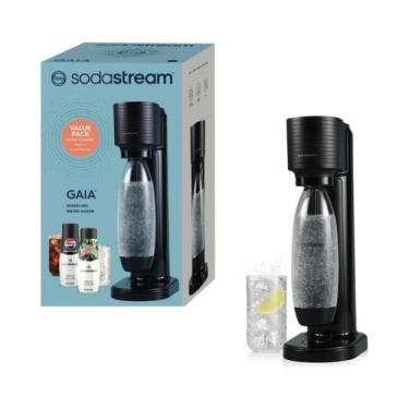 Imagem de Máquina para Gaseificar Soda Stream Gaia Cor Preta - Sodastream