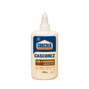 Imagem de Cola de Madeira Cascola Cascorez Adesivo Pva 100g Henkel