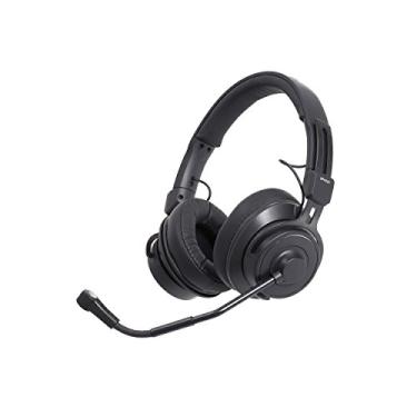 Imagem de Audio-Technica Fone de ouvido estéreo de transmissão BPHS2C-UT com microfone condensador cardioide, sem terminação, preto