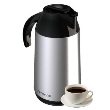 Imagem de Garrafa de Café Térmica Berlim 1 Litro Em Inox Café Chá Agua - Uniterm