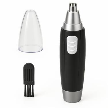 Imagem de Aparador de Pelos Multifuncional para Nariz, Orelha e Sobrancelha – Pilha, Portátil, Compacto, Motor Silencioso e Corte Preciso – Uso Masculino e Feminino