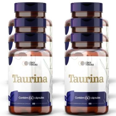 Imagem de Taurina - 1g com 60 cápulas- 6 potes