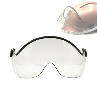 Imagem de Overade - Viseira colorida para capacetes vitalícios | Proteção contra chuva, sol e vento | Compatível com óculos | Fixação rápida e rotativa | Inovação francesa