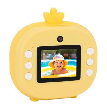 Imagem de Câmera de impressão instantânea de 48MP com 2 rolos de papel para impressão e cartão de 64GB, Câmera de vídeo digital com câmera dupla dianteira e traseira e tela HD de 2