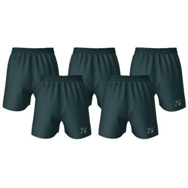 Imagem de Kit 5 Calção Shorts Treino Futebol Esporte Academia Adulto - Sete Sete