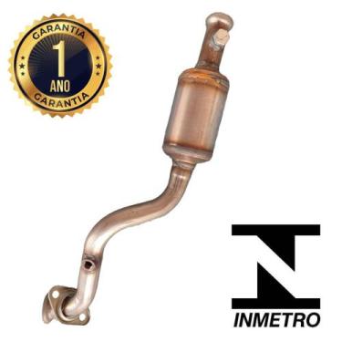 Imagem de Tubo Do Motor Inox Com Catalisador E 2 Sondas Clio Hatch Sedan 1.0 16V