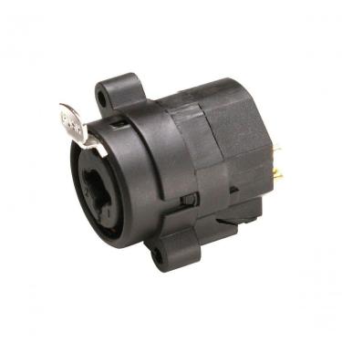 Imagem de Conector Xlr Combo Santo Angelo Para Xlr E P10 Preto