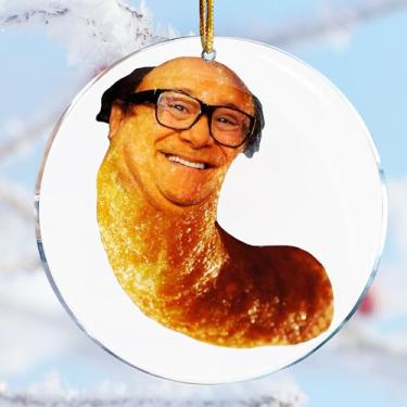 Imagem de Enfeites de Natal - Decorações de Natal - Presentes de mordaça - Presentes impertinentes - Elefante branco - Enfeites de meia (Danny Cheeto)