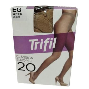 Imagem de Meia Calça Adulto Clássica Europeu Fio 20 Natural - Trifil, EG, Natura