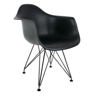 Imagem de Cadeira Eiffel I Preta - Mobly