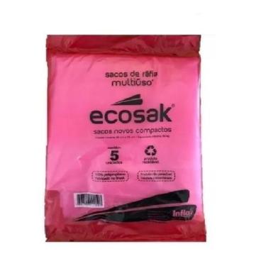 Imagem de Sacos De Ráfia 50Cmx70Cm - 1 Pacote Com 05 Sacos Ecosak