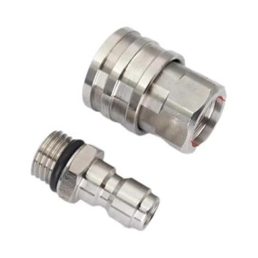 Imagem de Kit Adaptador De Conexão Rápida M14 Para 1/4" Para Pistola De Lavadora