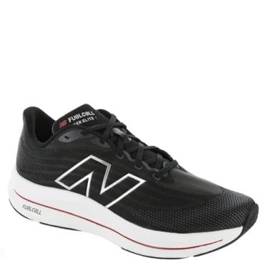 Imagem de New Balance Fuelcell Walker Elite V1 masculino, Preto/vermelho de equipe/prata, 39