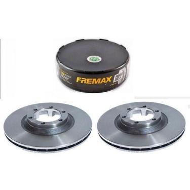 Imagem de Par De Disco De Freio Dianteiro L200 2.5 1998 1999 Fremax BD7038