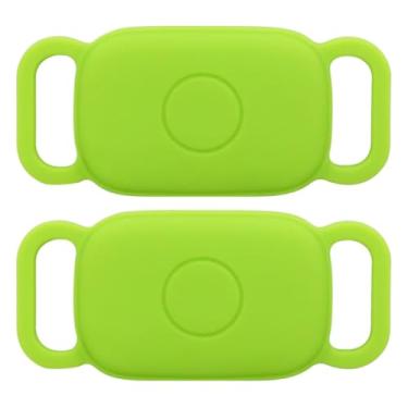 Imagem de Suporte de coleira de cachorro para rastreador Bluetooth Tile Pro 2024/2022, à prova d'água, antiperda, capa protetora segura para chaves, bolsas, etiqueta de coleira de cachorro e gato, pacote com 2