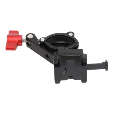 Imagem de V Montagem da bateria Planejada Profissional de resistência estável Resistência à segurança V Adaptador de bateria de trava para suporte de luz Tripé 039161inininéter de alumínio