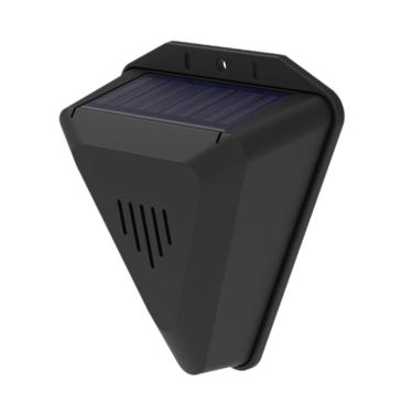 Imagem de Ｂｅｓｇａ Repelente de pássaros, animais, espantador, 13 sons, energia solar, prevenção de pássaros para, fazenda de veados, esquilos