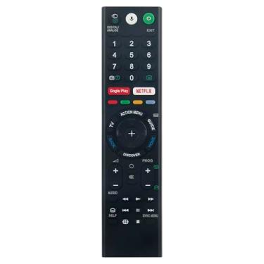 Imagem de RMF-TX300P Terno de controle remoto de voz de substituição para Sony Smart TV KD-43X8000E KD-55X8200E KD-55X8000E KD-49X8200E KD-49X8000E KD-43X8200E FW-55X8001E FW-49X80001E 1E KD-4 3X7500E