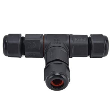 Imagem de Conector à Prova D'água 3 Pinos Terminal de Fio Elétrico Adaptador de Conexão Rápida 250V 16A TL20 Para Alimentação de Alimentação de Luz LED Externa de Equipamento Industrial