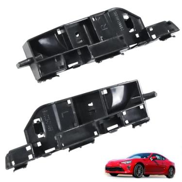 Imagem de SIPIDEAUT Kit de suportes laterais de para-choque dianteiro compatível com Toyota GT 86 2017-2020, compatível com Scion FR-S FRS 2013-2016, compatível com Subaru BRZ 2013-2020, substitui #SU003-01498
