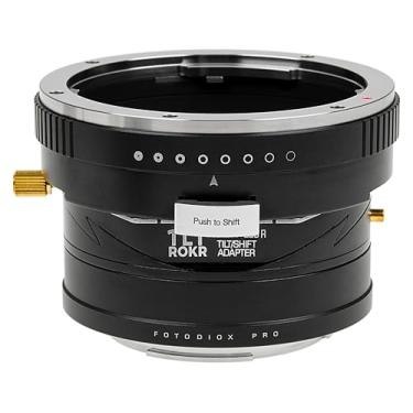 Imagem de Fotodiox Adaptador de lente Pro TLT ROKR (Tilt/Shift) - Compatível com Pentax 645 (P645) Mount D FA & DA Lentes de foco automático para caber em câmeras Canon RF Mount