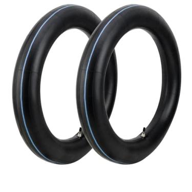 Imagem de DUOOK Tubo interno de motocicleta 4.10/4.50-18 TR4 Haste de válvula reta compatível com 110/100-18,110/90-18,110/80-18,120/90-18,120/80-18,100/100-18 Bicicleta suja resistente 2 peças