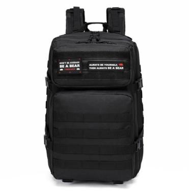 Imagem de Mochila Acampamento Cmaping Compacta Sem Tira Reforçada Grande Cor Pre