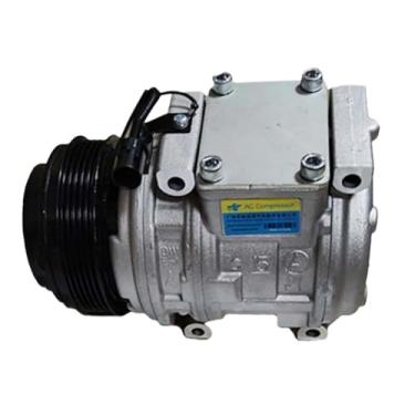 Imagem de Compressor de ar condicionado 10PA15C compatível com Mitsubishi N84w Chariot SPACE WAGON MR398396 87014A MR460387 4472001940 447200-1940(10PA15C No top cover)