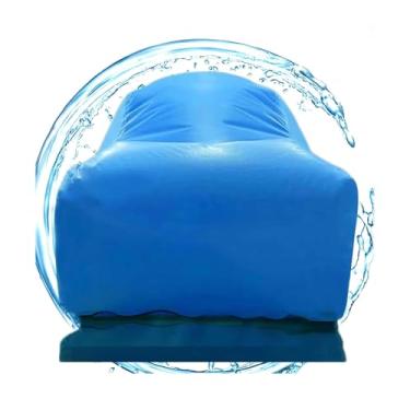 Imagem de Capa De Carro Selada Em PVC Espesso Para Prevenção De Inundações, Capa De Bolha De Carro Totalmente Fechada À Prova D'água Com Zíper Para Sedan, SUV, MPV, Capa Externa Completa Para Chuva, Neve E Qual