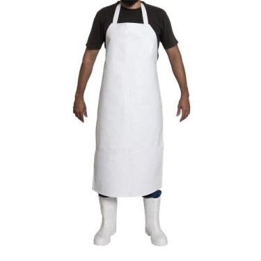 Imagem de Avental de PVC forrado Tiras soldadas com cordao varias finalidades 12