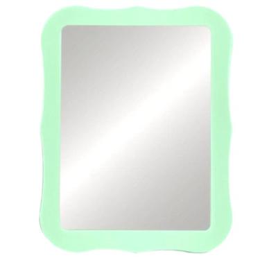 Imagem de mpowtech Espelho Magnético Para Armário, Pequeno Armário Escolar Com Ímã De 5,3" X 6,9", Banheiro, Caixa Ferramentas Oficina, Escritório, Acessórios Espelho, Verde