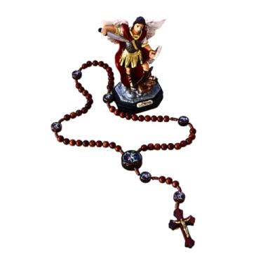 Imagem de Kit Quaresma de São Miguel Arcanjo Imagem e Terço