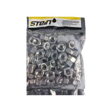 Imagem de Porca Inox Sextavada Pacote Stein 5/16" Pacote 50 Peças