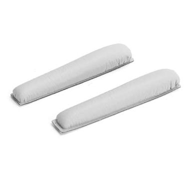 Imagem de Dioche Almofada Aprimorada de Bandana de Conforto para Px100 Px100ii Px200 Px80 Fone de Ouvido, Preto, Macio e Elástico Material (Cinza)