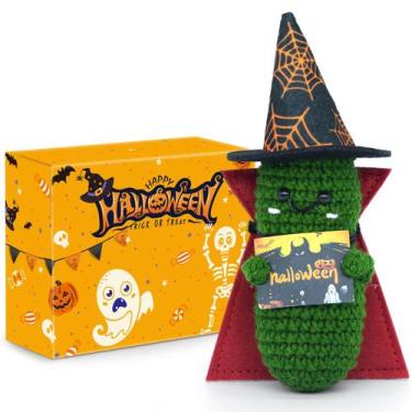 Imagem de Boneca de pelúcia Irichba Halloween Funny Emotional Support Pickle