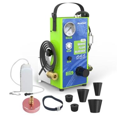 Imagem de MR CARTOOL Kit De Sangramento Freio, Máquina Troca Óleo E Fluido Automotivo 110 V Com 7 Adaptadores Cilindro Mestre Para Todos Os Veículos. (Auto F108)