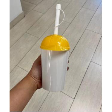 Imagem de Kit 25 Copos para personalizar 400ml - Senior, Amarelo, 400ml