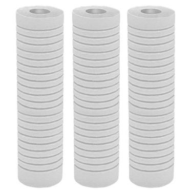 Imagem de Kit 3 Refil Cartucho Filtro PP Ranhurado 9 3/4 Caixa D'Água - AQUAPLUS