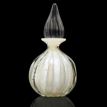 Imagem de Garrafa Em Cristal Murano Pérola - São Marcos 30cm